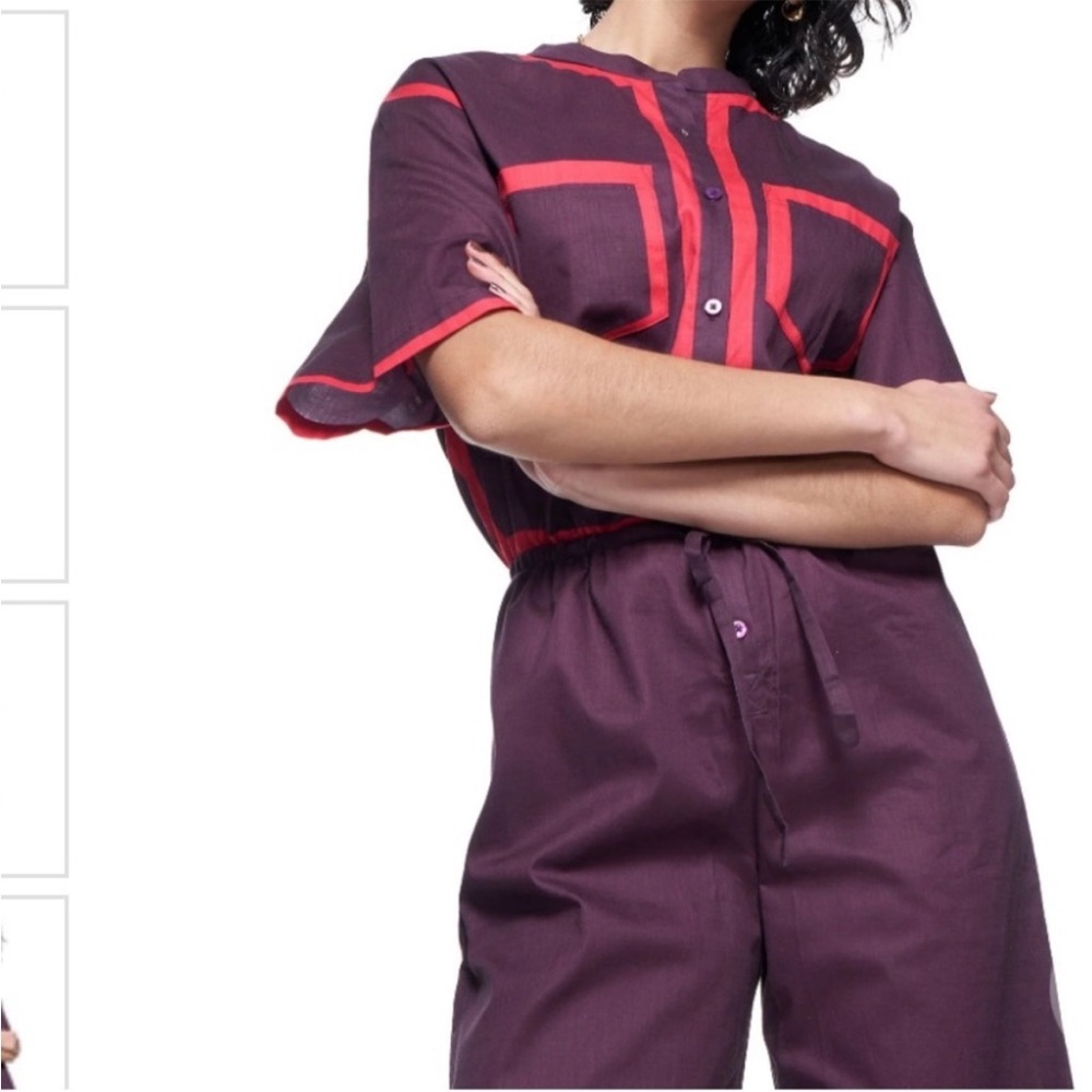 NWT The Kit Issa Jumpsuit Daniel Vosovic size S - Picture 4 of 6